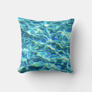 Coussin Eau Chatoyante Tombée