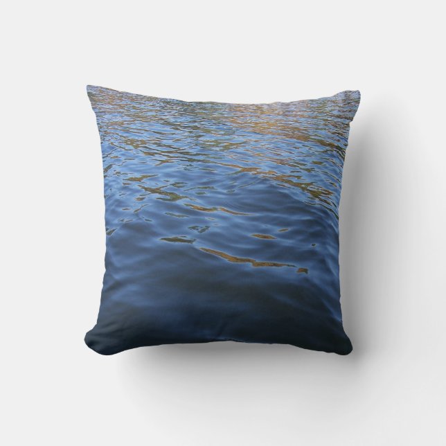 Coussin Eaux profondes (Recto)