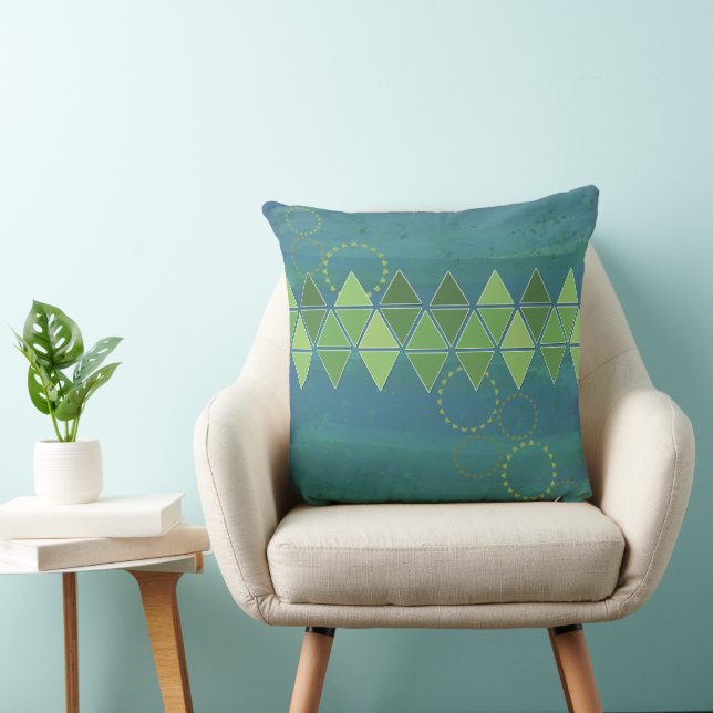 Coussin Eaux tranquilles Oreillité Abstraite (Chaise)