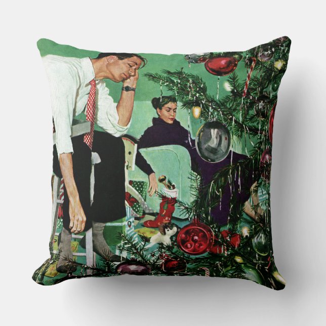 Coussin Ébarbage de l'arbre (Recto)