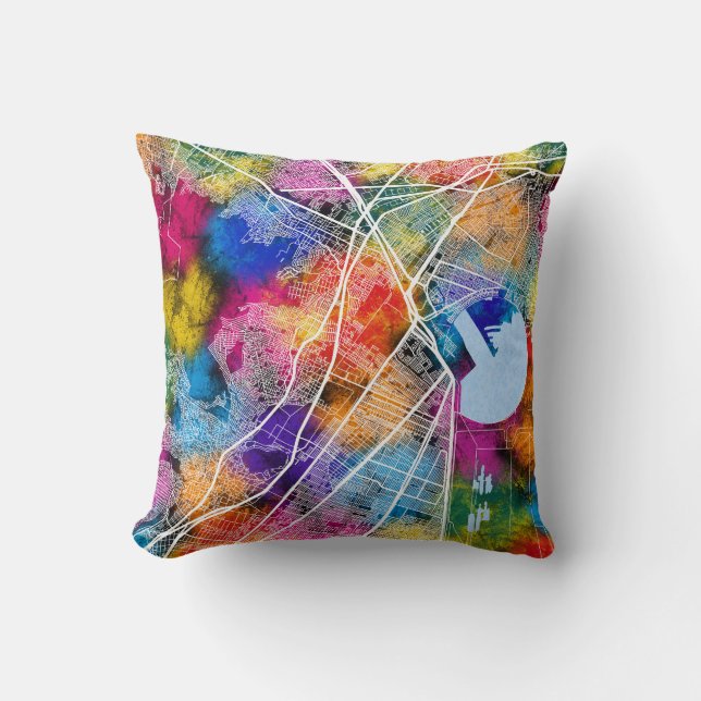 Coussin Ecatepec de Morelos Mexico City Carte (Recto)