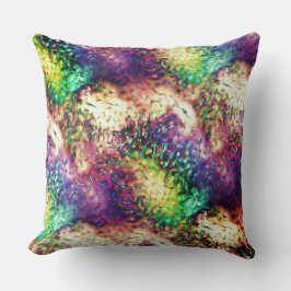 Coussin Échelles ou gouttes d'eau de couleur pâle