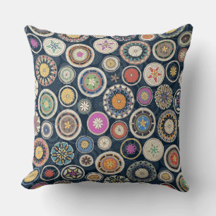 Coussin écho de mandala de pango