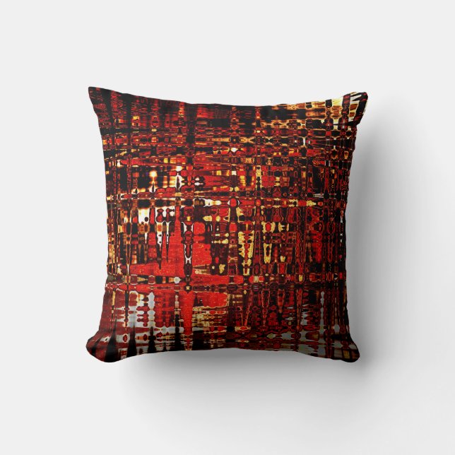 Coussin Éclairage de la ville (Recto)