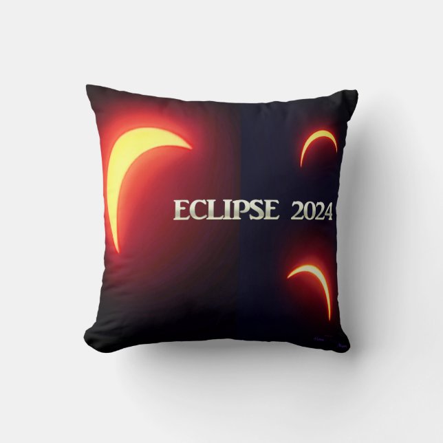 Coussin Eclipse 2024 (Recto)