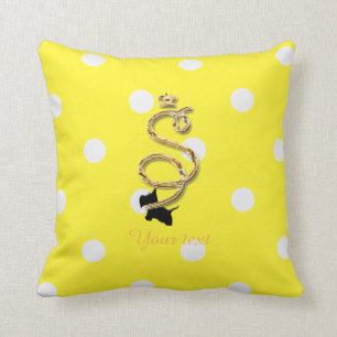 Coussin Écossais Terrier