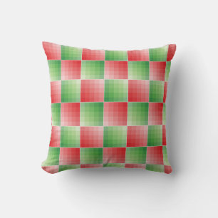 Coussin Ecrans verts et rouges