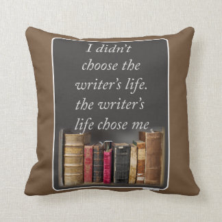 Coussin Écrivains Vie M'A Choisi Épic Literaire Slogan