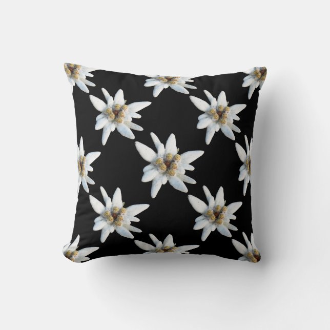 Coussin Edelweiss de Leontopodium (Recto)