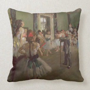 Coussin Edgar Degas The Dancing Class, c.1873-76