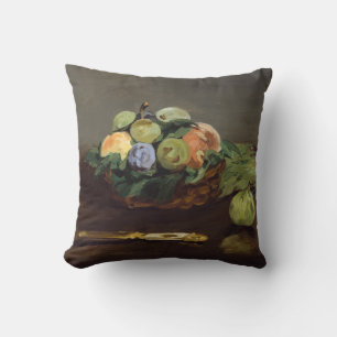 Coussin Edouard Manet - Corbeille de Fruits