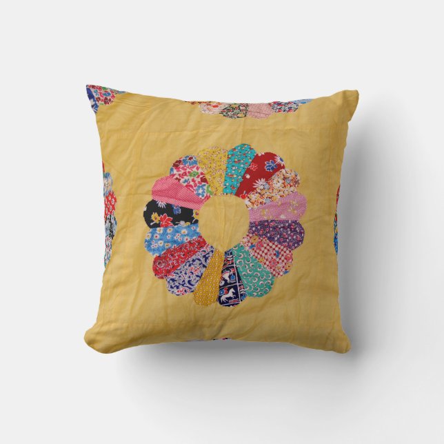 Coussin Édredon américain vintage (Recto)