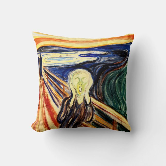 Coussin Edvard Munch Le Cri (Recto)