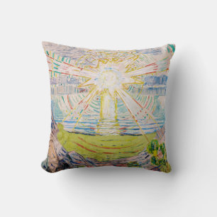 Coussin Edvard Munch - Le Soleil 1910