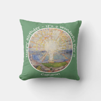 Coussin Edvard Munch Le Soleil (Solen) - Articles de fête