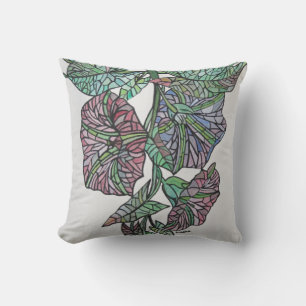 Coussin Effet de verre tendu Matin Gloire Septembre Naissa