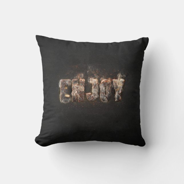 Coussin Effet Magma (Recto)