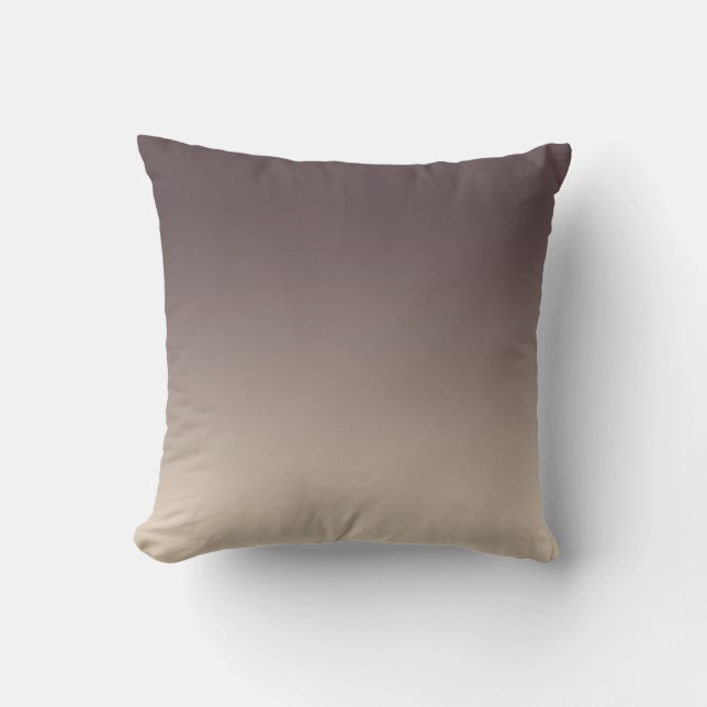 Coussin Effet Ombre blanc foncé bordeaux (Recto)