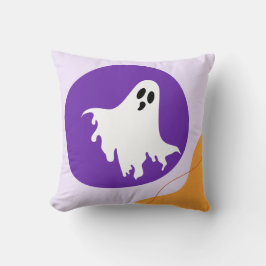 Coussin Éffrayant Ghost & Formes Abstraites Blob Cadeau Ha