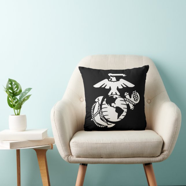 Coussin EGA à une couleur - blanc (Chaise)