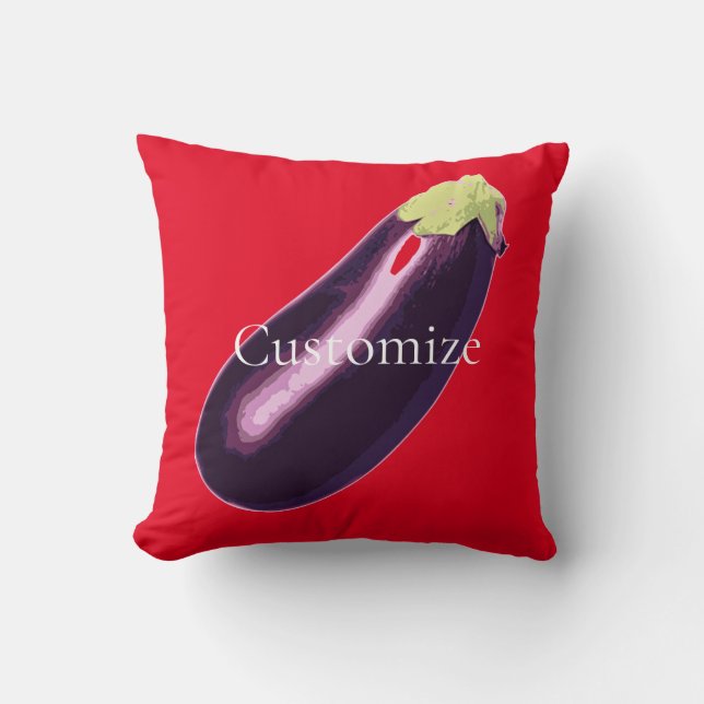 Coussin Eggplant Thunder_Cove (Recto)