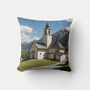 Coussin Église du village de Versam