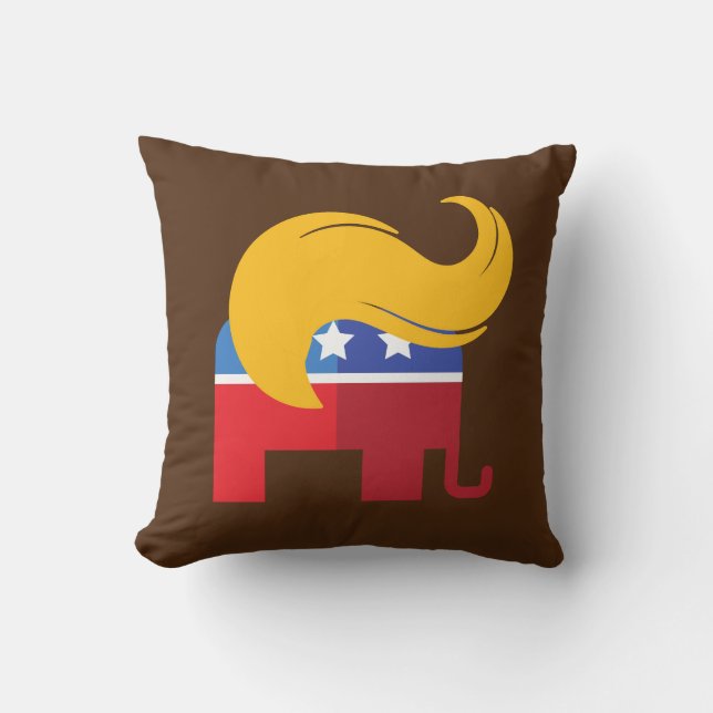 Coussin Élection présidentielle de Trump en 2024 (Recto)