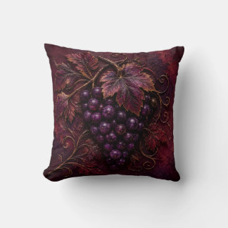 Coussin Élégance du vignoble royal