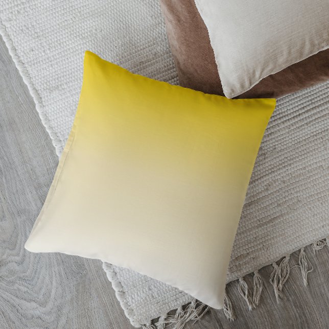 Coussin Élégance florale Ombre minimaliste (Créateur téléchargé)