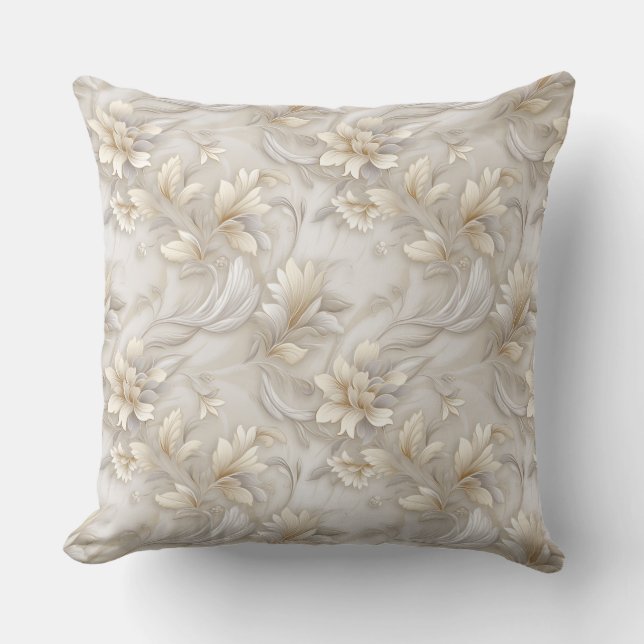 Coussin Élégant Acanthus (Recto)