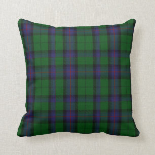 Coussin élégant de plaid de tartan d'Armstrong d