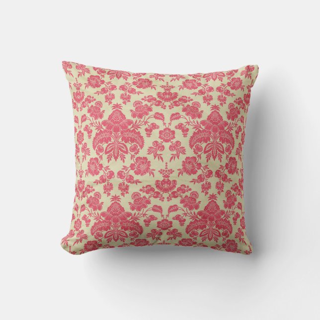 Coussin Elégant élégant motif d'inspiration framboise élég (Recto)