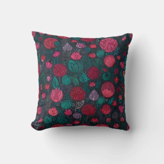 Coussin Elégant Motif de fleurs Cushion