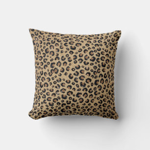 Coussin Élégant Parties scintillant or Empreinte de léo