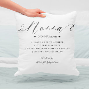 Coussin Élégant personnalisation de la définition de la No