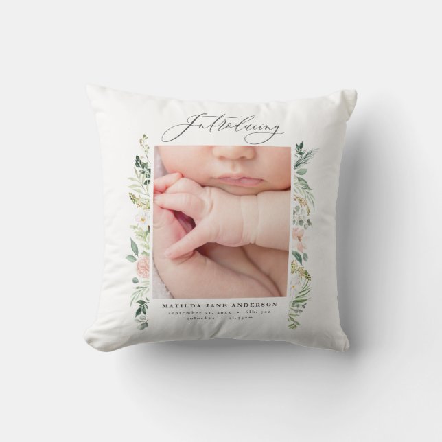 Coussin elegant pinker girl (Recto)