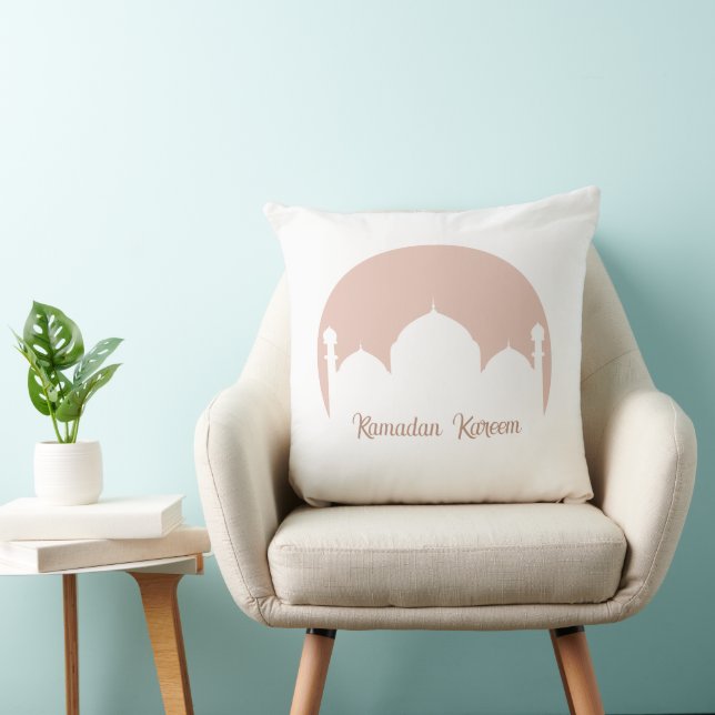 Coussin Elegant Ramadan Mosque Design Pillow (Chaise)