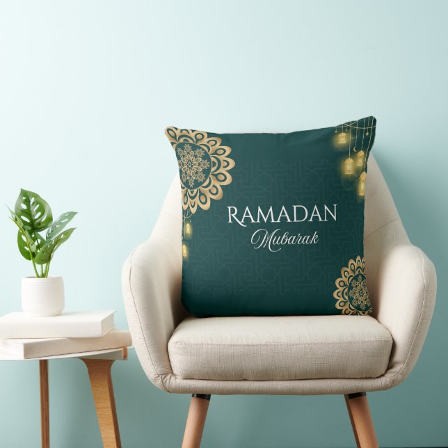 Coussin Elegant Ramadan Mubarak Throw Pillow (Chaise)