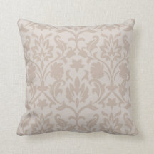 Elégant Taupe damask design 7