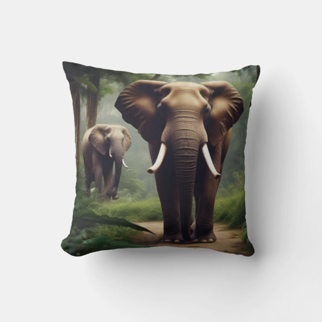 Coussin Eléphant (Recto)