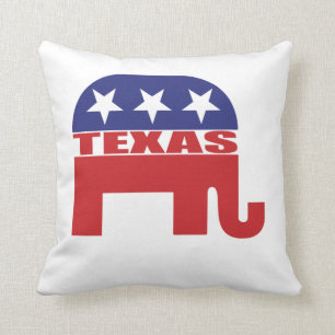 Coussin Éléphant de républicain du Texas