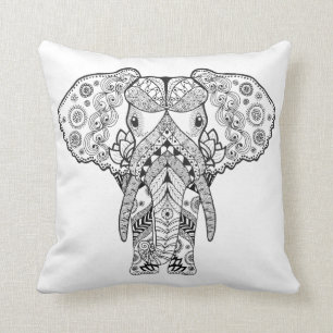 Coussin Éléphant de style