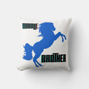 Coussin Élevage du cheval du frère moyen