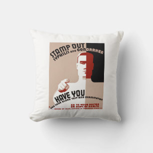 Coussin Éliminer la syphilis et la Gonorrhée