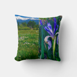 Coussin Elk Horn Iris Fields