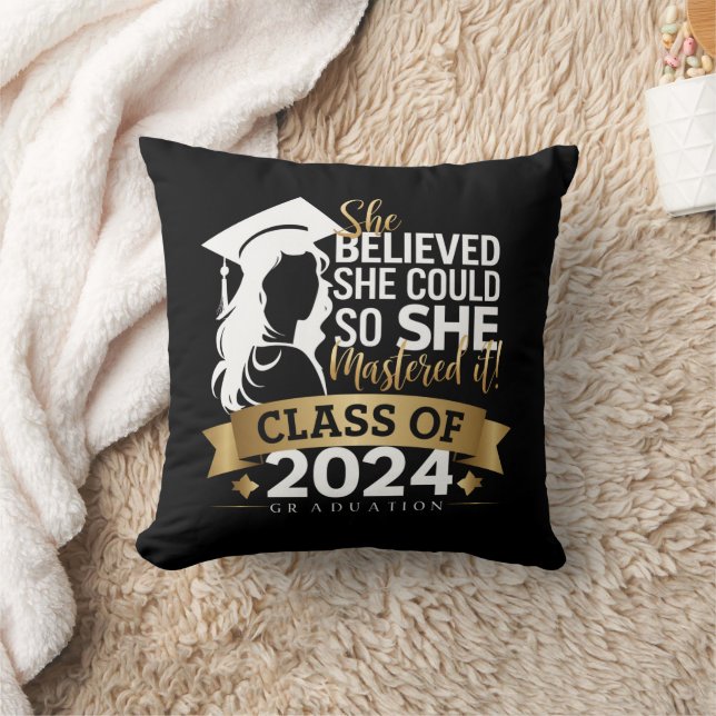 Coussin Elle Croyait Qu'Elle Pouvait Le Faire Pour La Maît (Couverture)