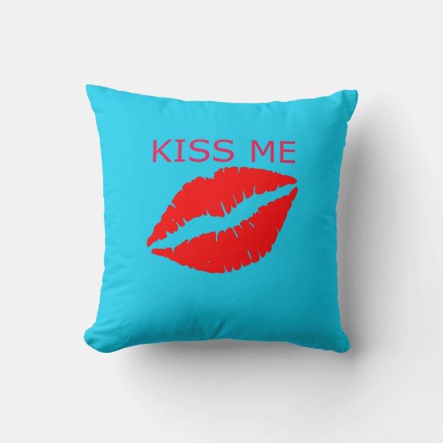 Coussin Embrasse-moi (Recto)