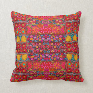 Coussin Embroderie de Kutch