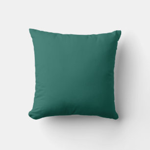 Coussin EMERALD - Couleur solide verte