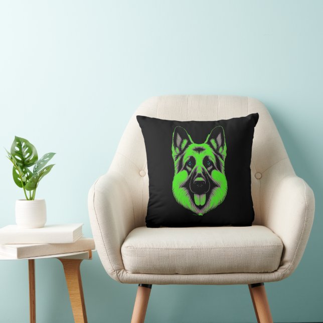 Coussin Emerald Gaze German (Chaise)